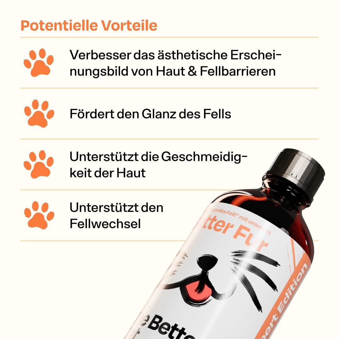 The Better Cat Better Fur Öl zur Fellpflege für Katzen