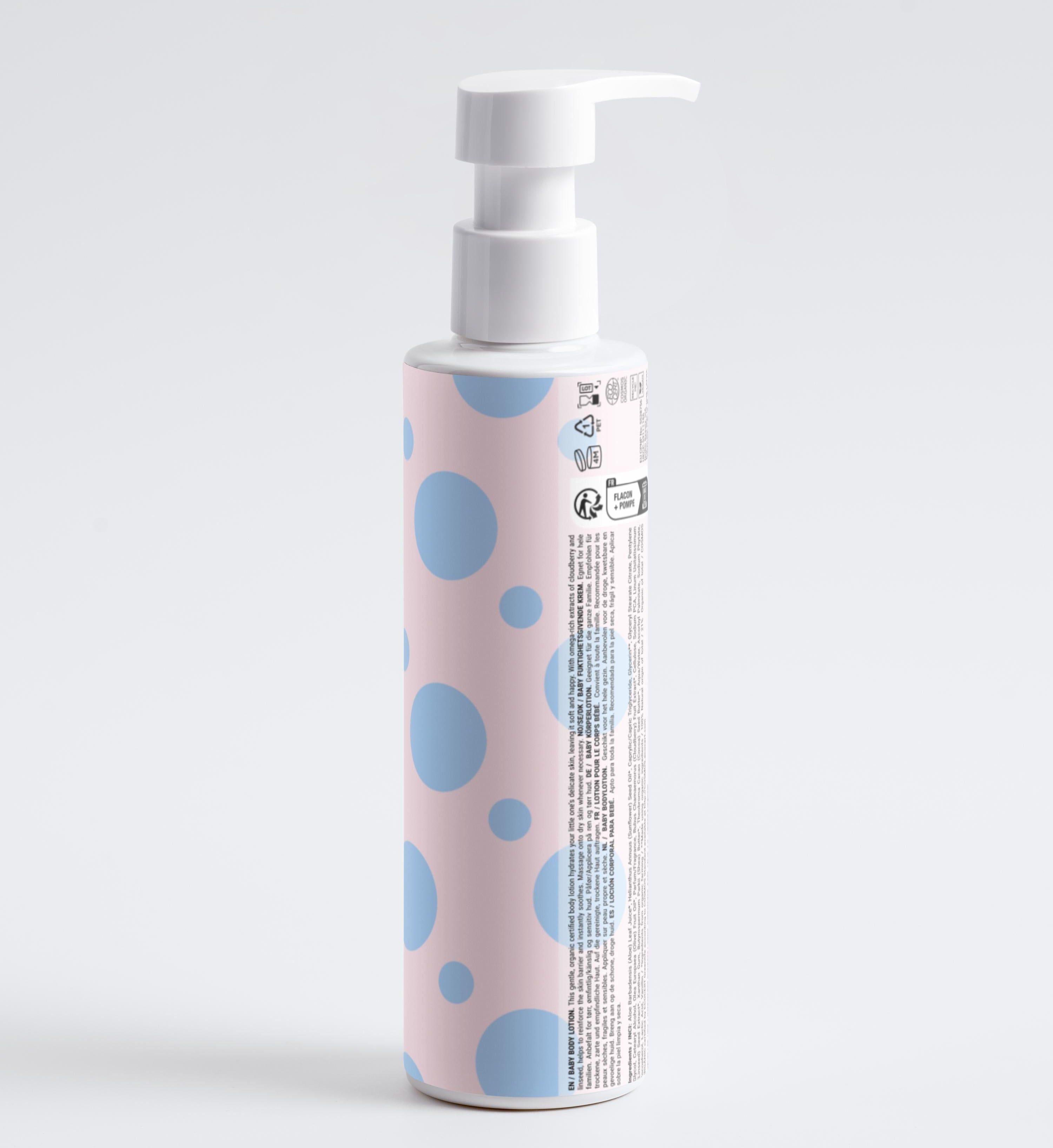 Zero Skin Sanfte Baby Body Lotion, nährend schützend für empfindliche Babyhaut