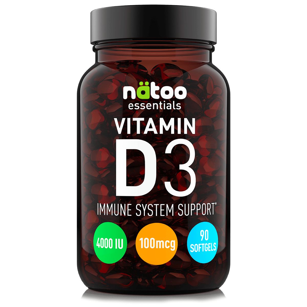 Natoo Vitamina D3 4000UI 90 St