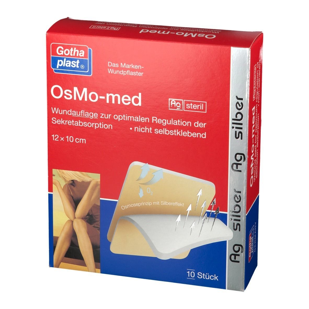 Gothaplast® OsMo-med steril 12 x 10 cm