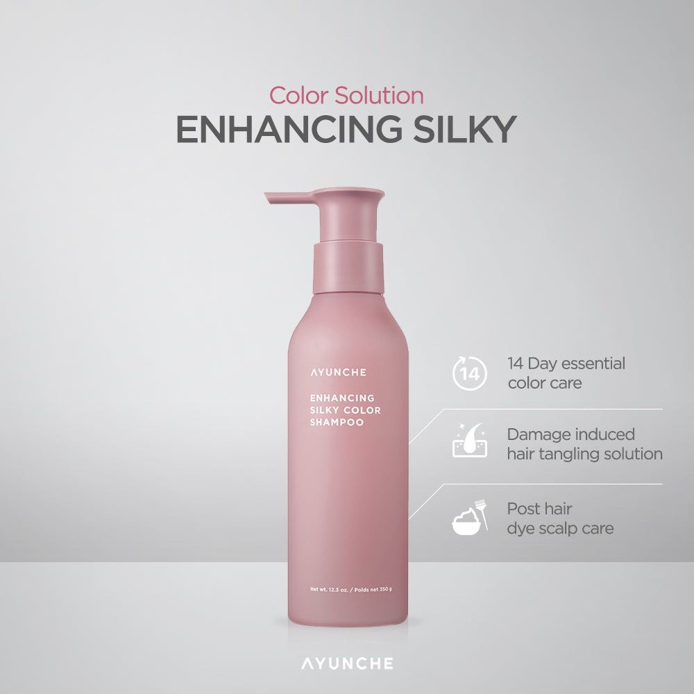 AYUNCHE Enhancing Silky Color Shampoo Farbschutz