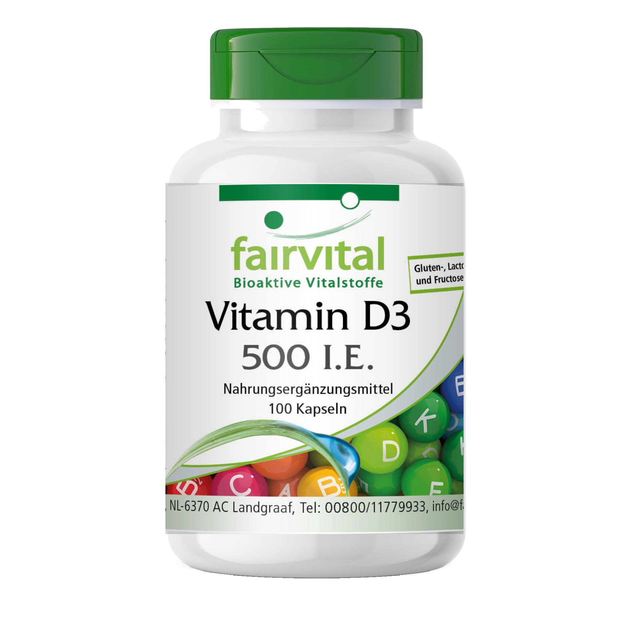 Fairvital | Vitamin D3 500 I.e. 100 St