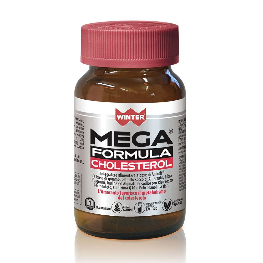 Mega Formula Cholesterol - Integratore coadiuvante il metabolismo del Colesterolo - Winter