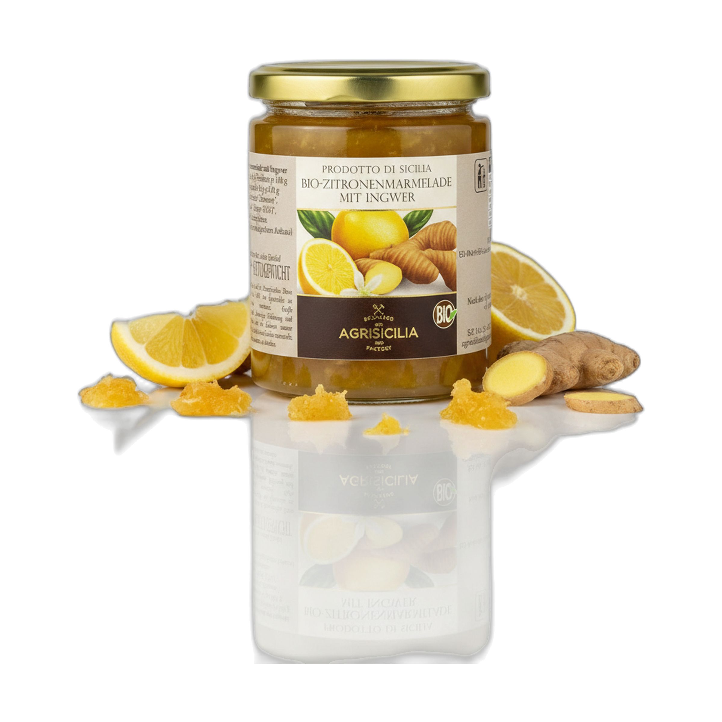 Agrisicilia Marmelade Brotaufstrich 360 g Creme