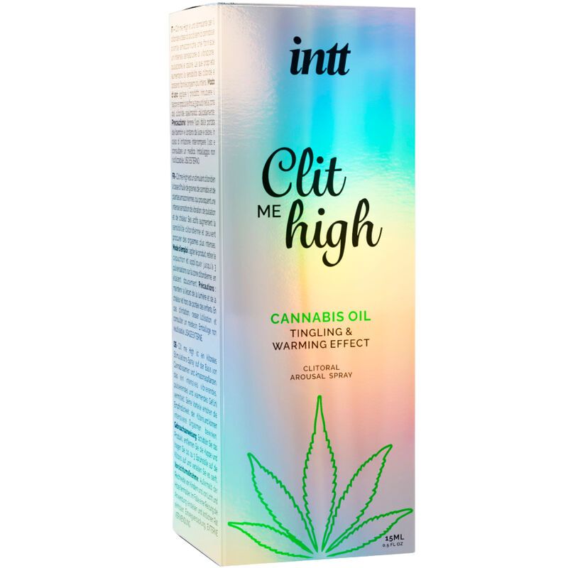 INTT - Clit High Klitoris Stimulationsspray mit Cannabis Samen