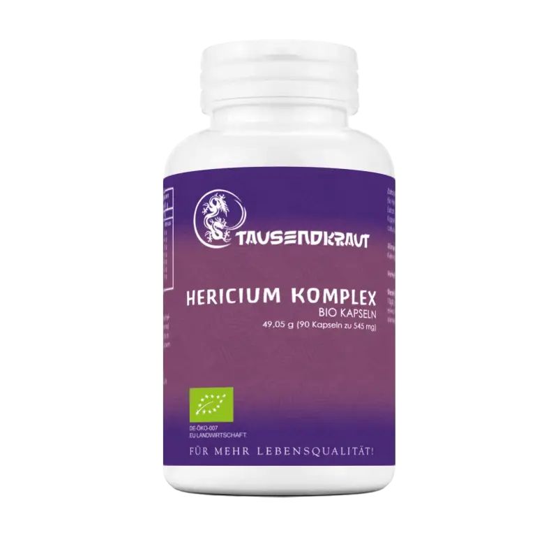 Tausendkraut Hericium Komplex BIO Kapseln 0,046 kg