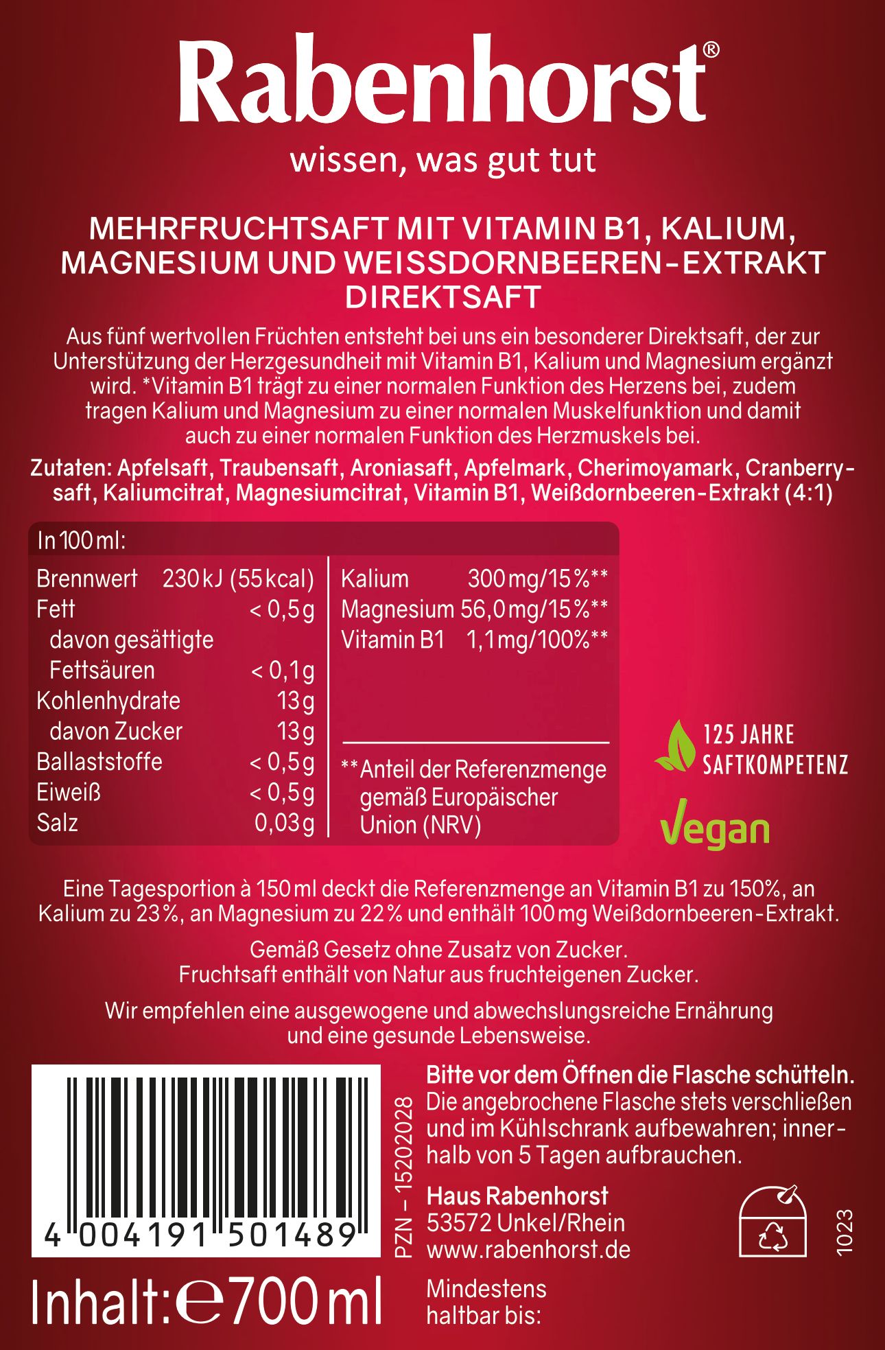Rabenhorst Gesundes Herz