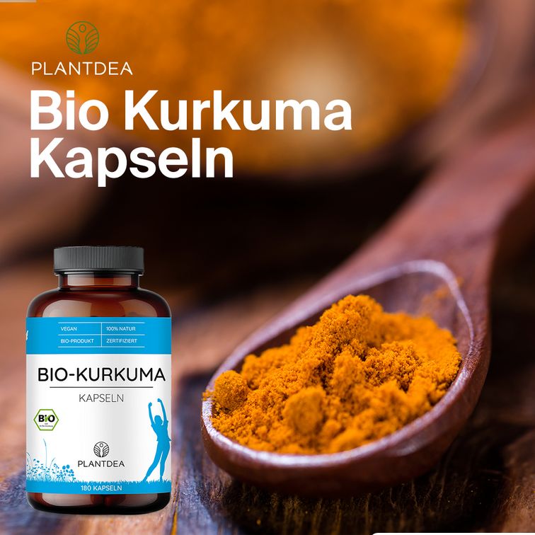 PlantDEA Bio Kurkuma Kapseln
