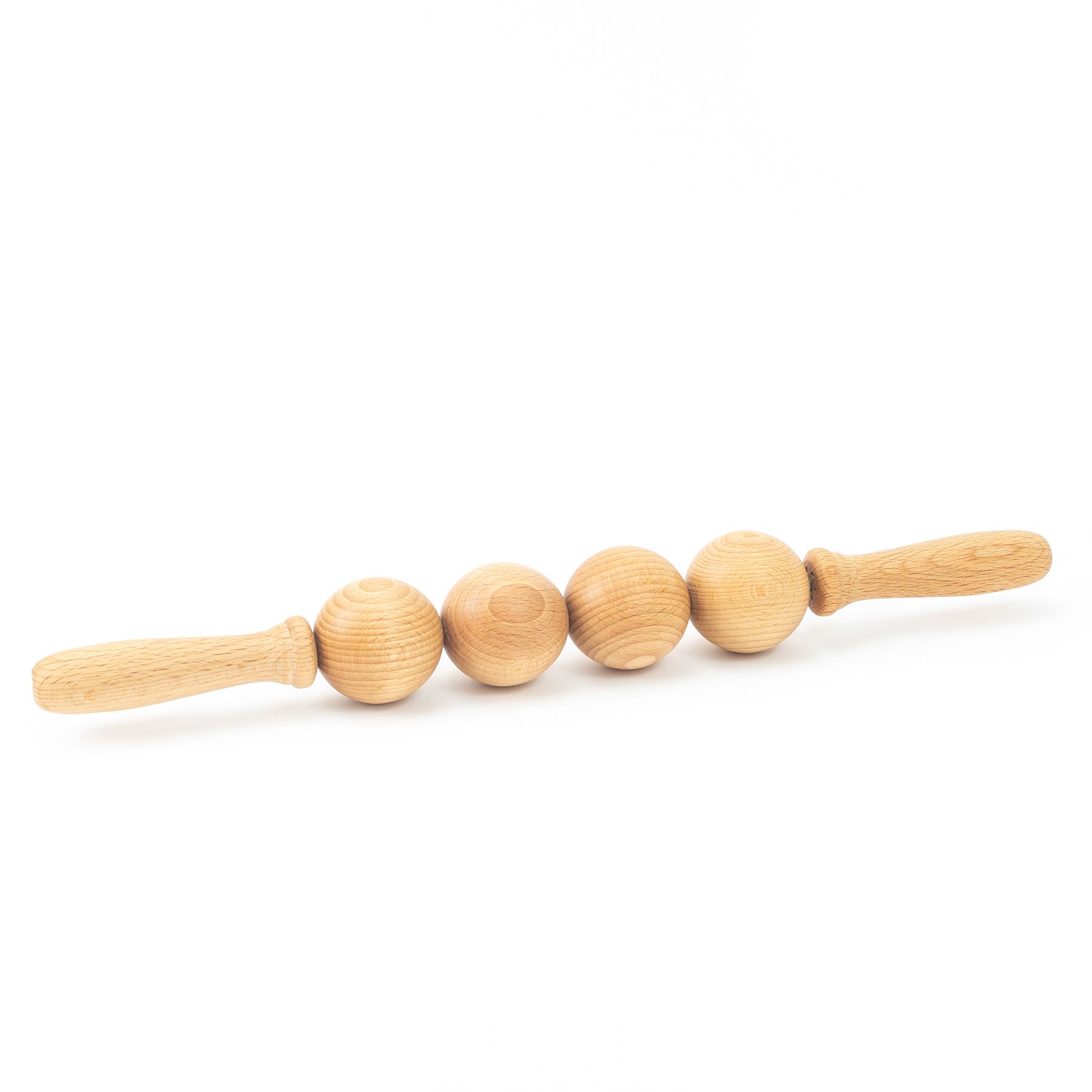 tuuli Anti Cellulite Massagegerät Massageroller Roller mit Griff Maderotherapie aus Holz