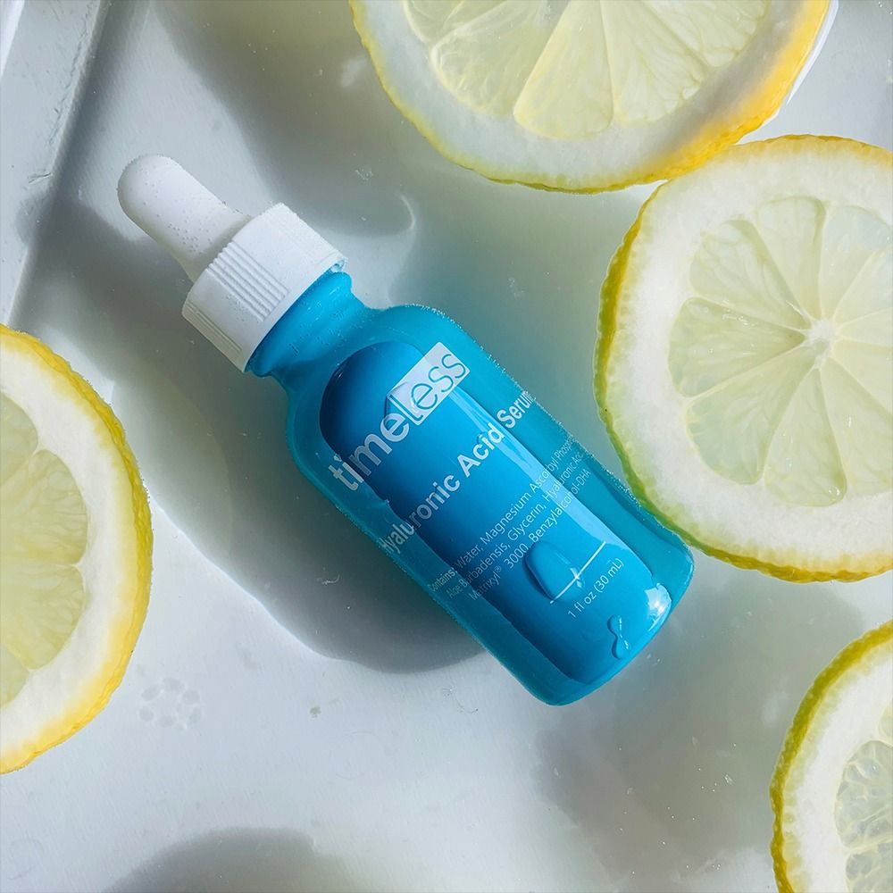 TIMELESS SKIN CARE Hyaluronic Acid + Vitamin C Moisturizing Face Serum
