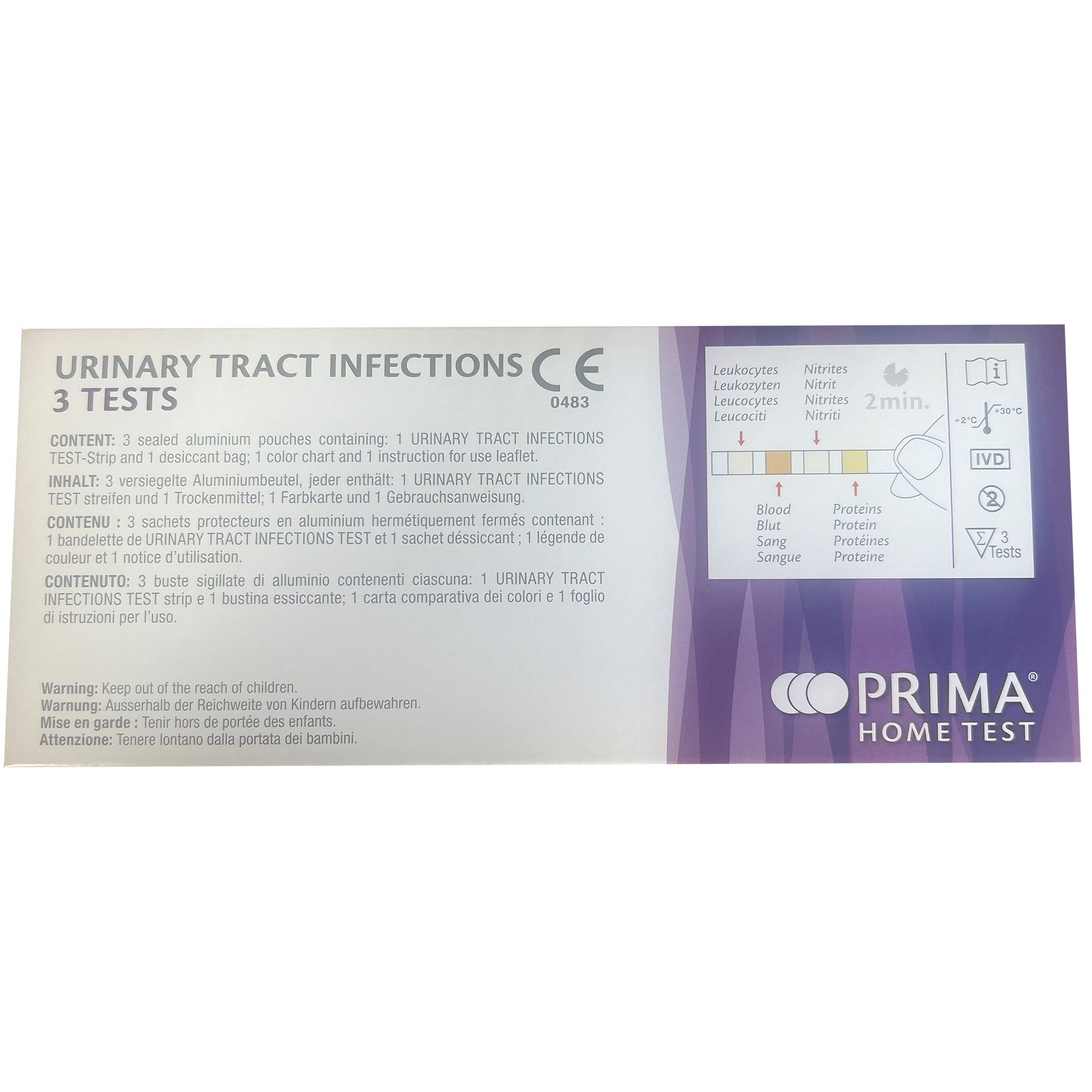 Prima | Harnwegsinfektion Home Test 1 St