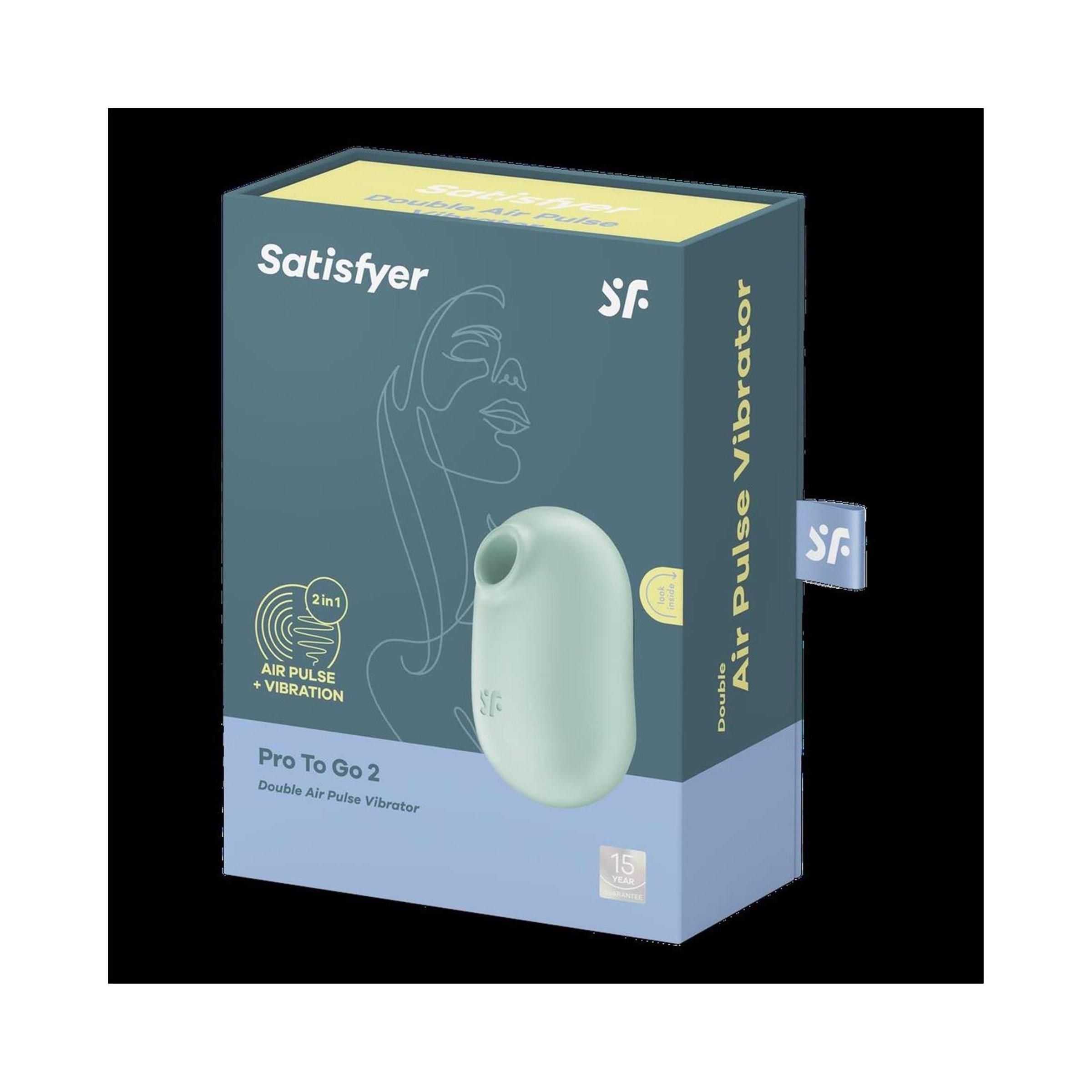 Satisfyer - Pro to Go 2 - Double Air Pulse Vibrator