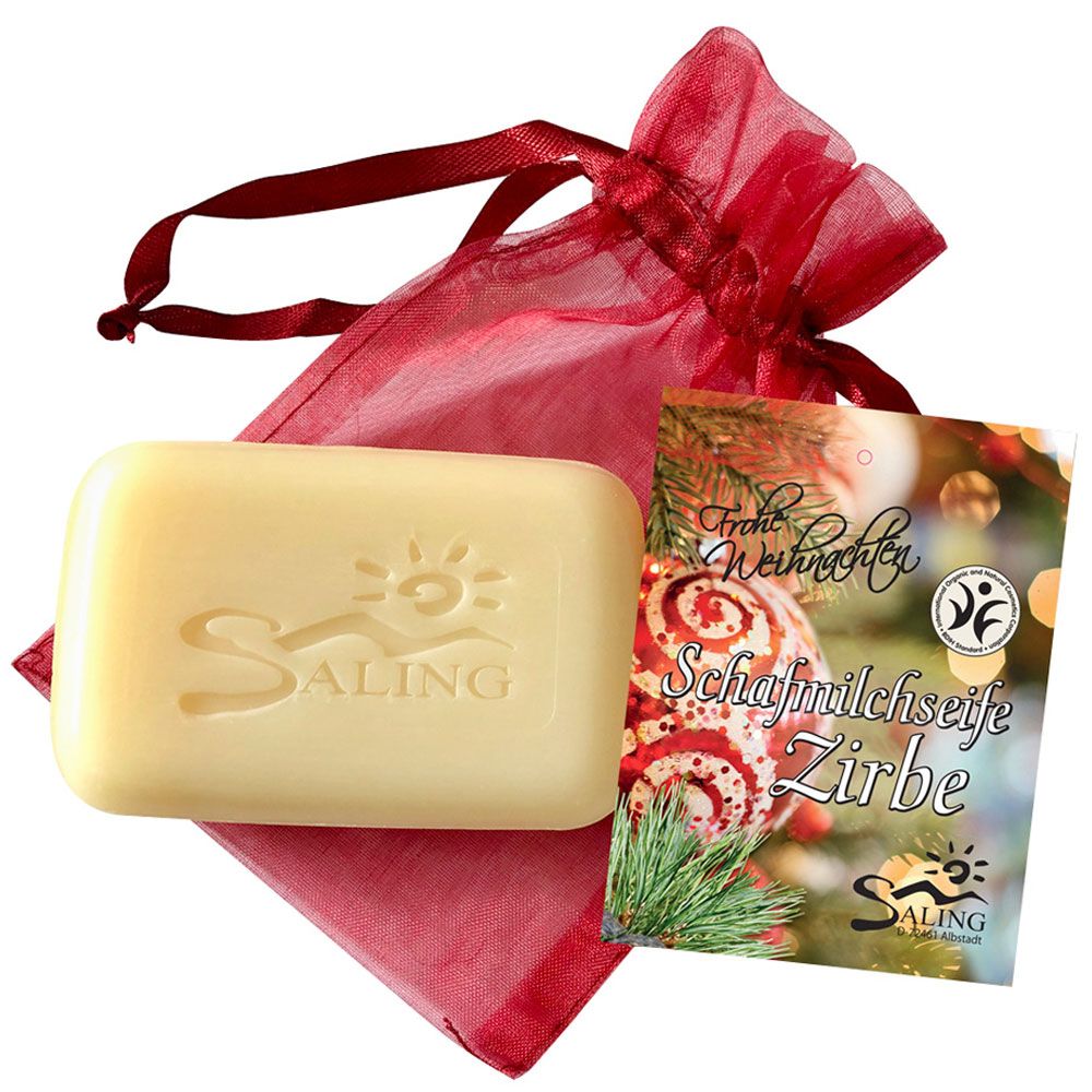 Saling - Schafmilchseife Zirbe 85 g