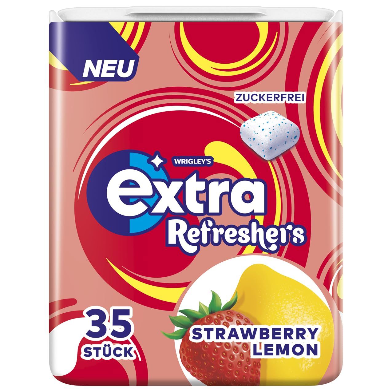 Wrigleys EXTRA REFRESHERS Dose Strawberry Lemon