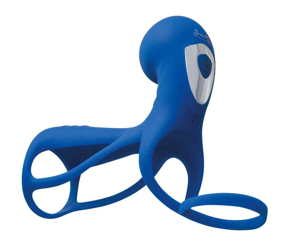 BeauMents - Penisring mit Klitorisreizer und Fernbedienung