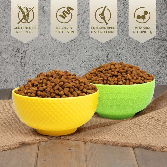 5 kg Lecker.Pet® Balu's Indoor Geflügel Katzenfutter Trockenfutter Vollnahrung