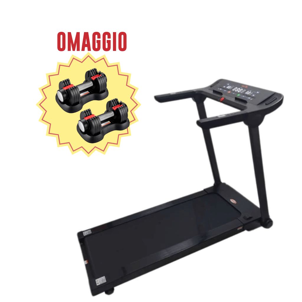 FFitness Tapis Roulant Elettrico 16 km/h con omaggio FF
