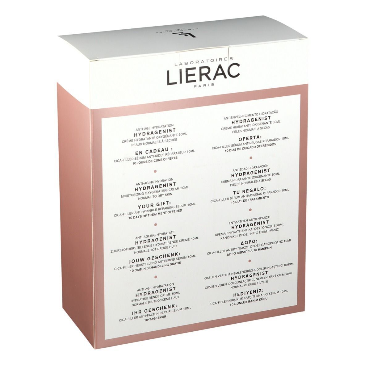 LIERAC Hydragenist Gel-Creme Hydratisierende Set