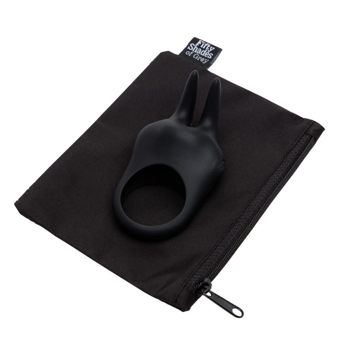 Vibro-Penisring „Sensation Vibrating Rabbit Love Ring" | 20 Vibrationsmodi | Fifty Shades of Grey