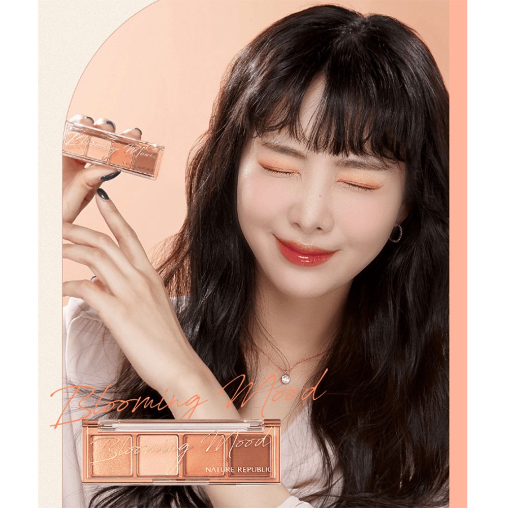 NATURE REPUBLIC Daily Basic Palette Eyeshadow 04 Coral