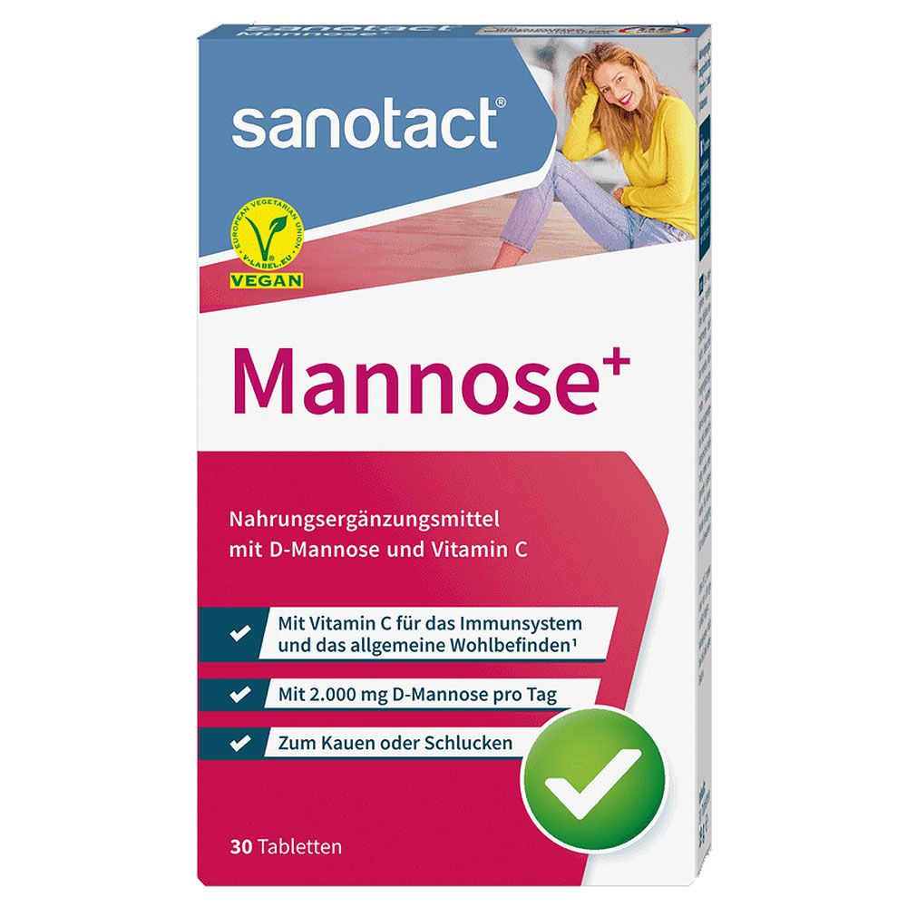 Sanotact Mannose+ Tabletten