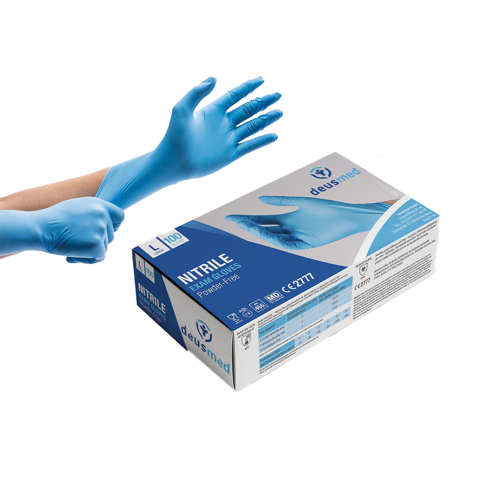 Nitril  Einmalhandschuhe