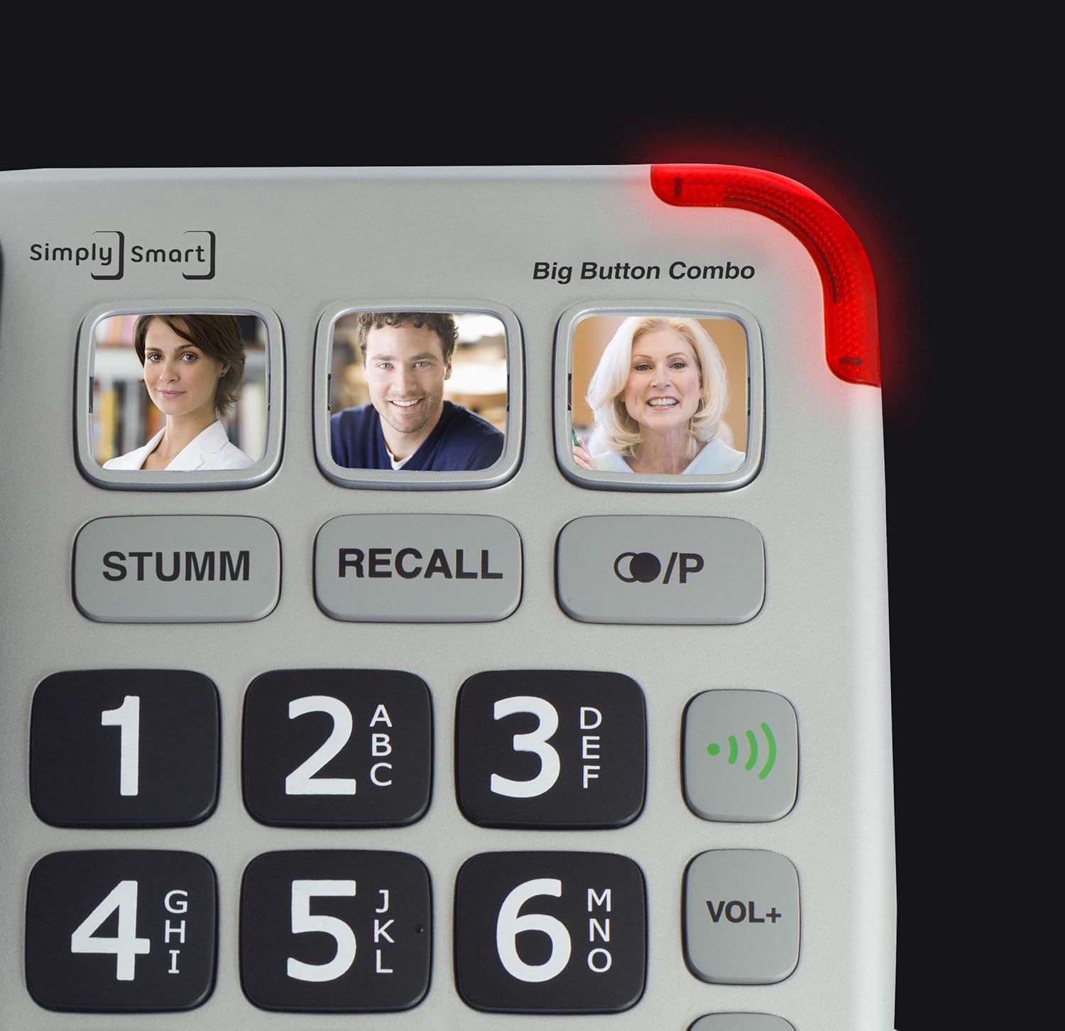 Rulag Big Button Großtasten-Festnetztelefon