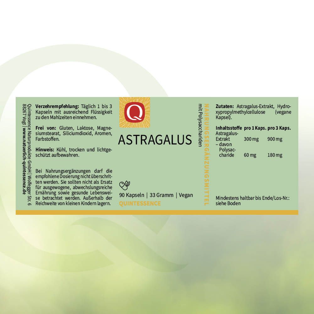 Quintessence Astragalus Extrakt