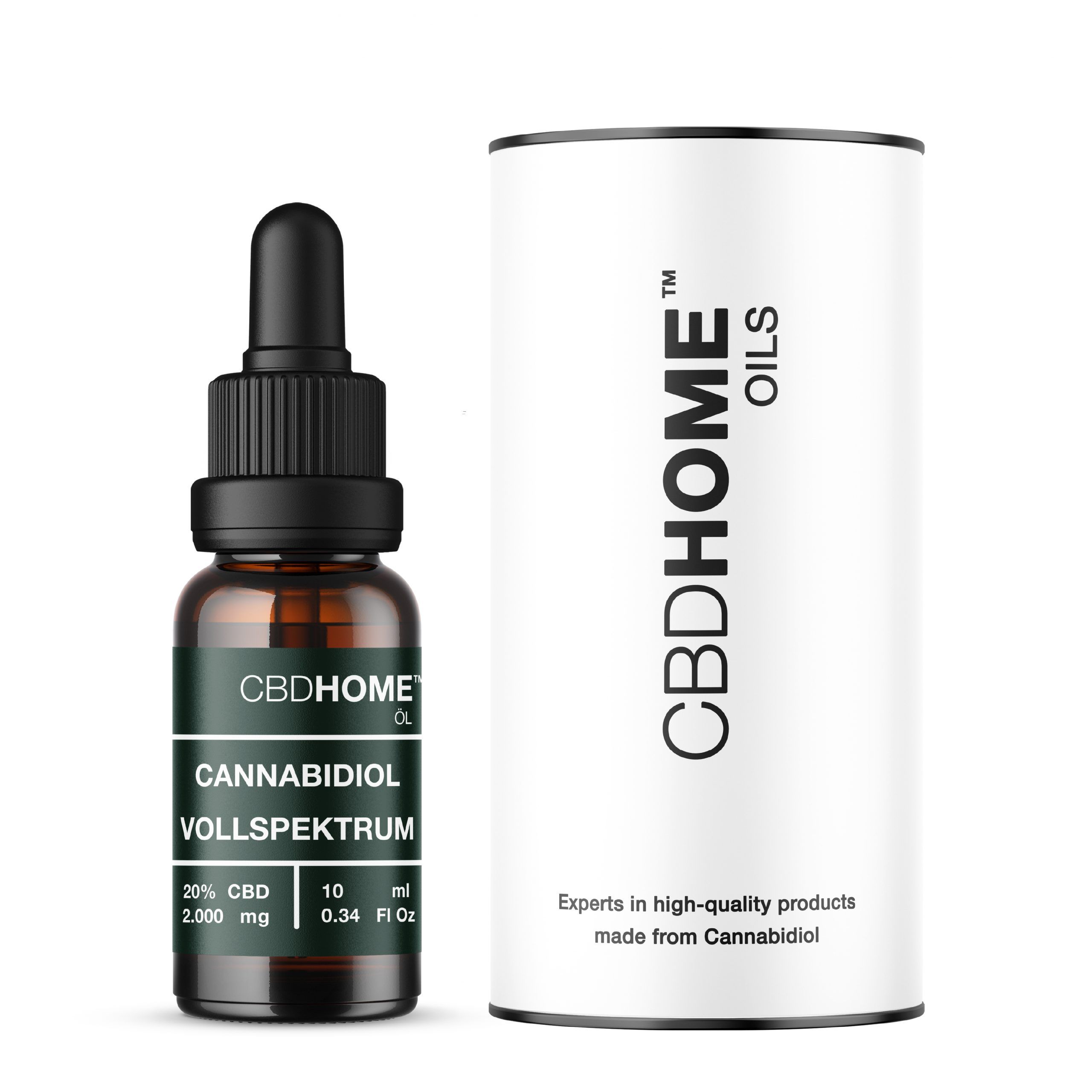 CBD Home – Vollspektrum-CBD-Öl 20 % 10 ml Öl