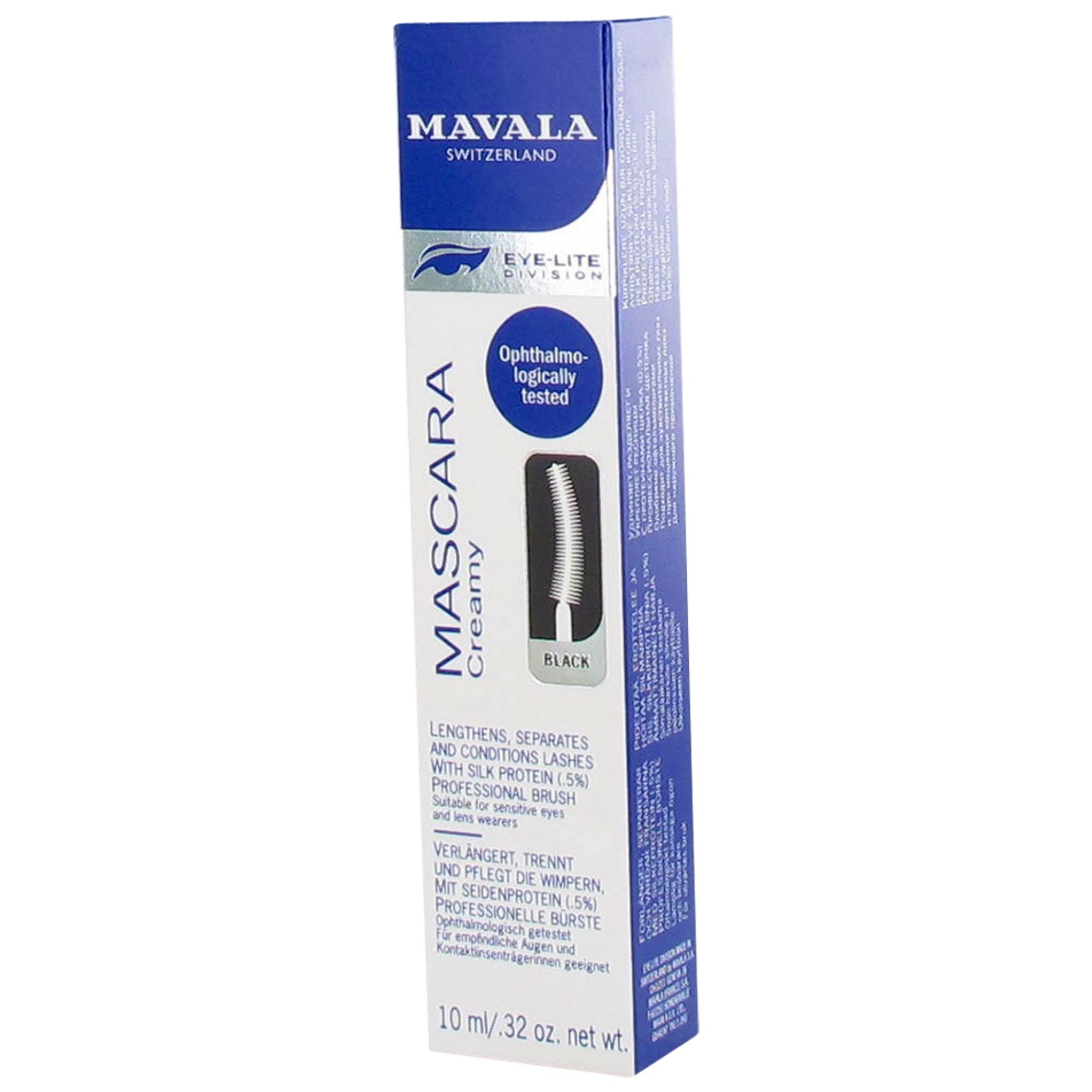 Mascara creamy schwarz 10 ml Creme