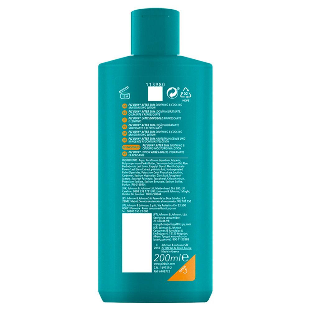 Piz Buin - After Sun Lotion "Soothing & Cooling Moisturising"