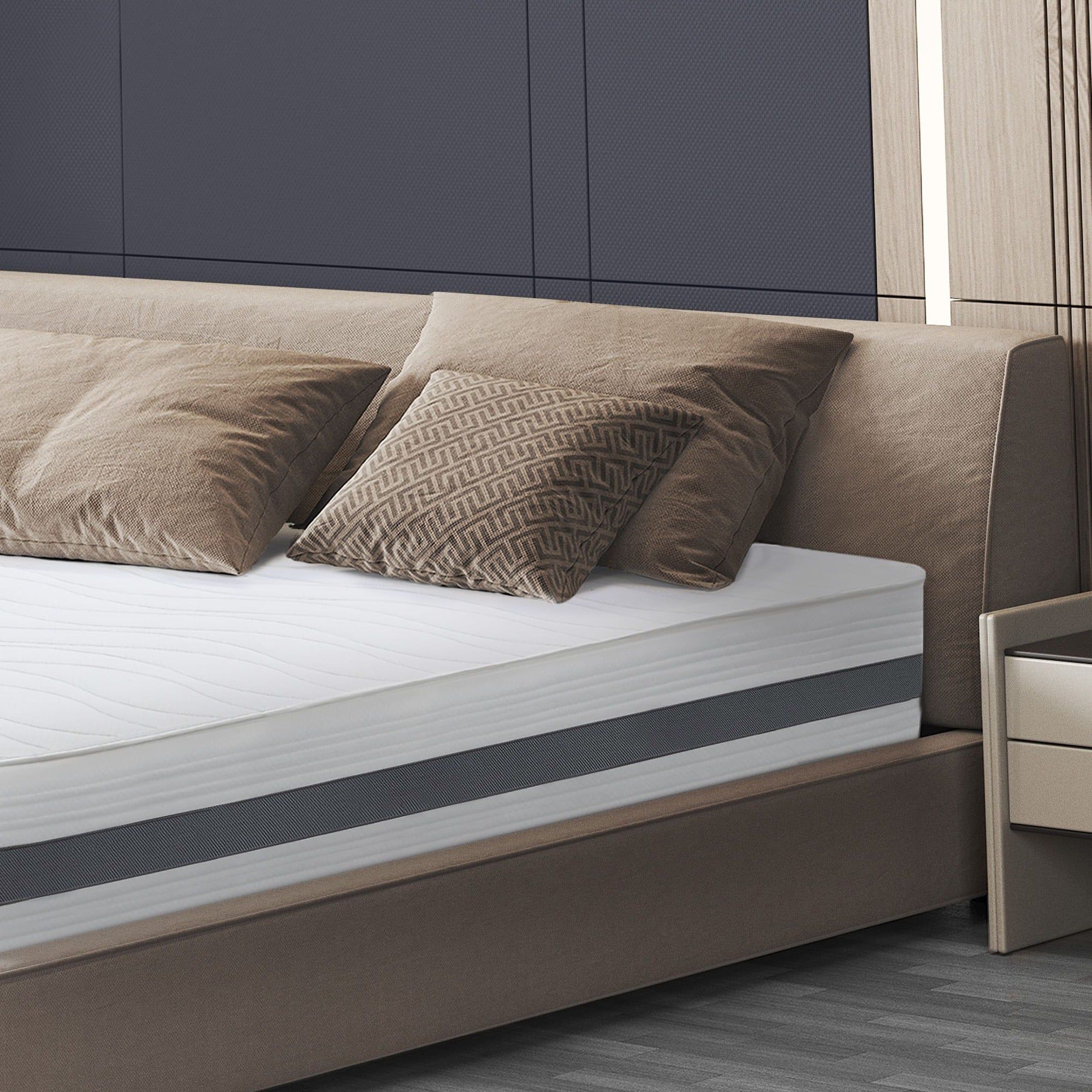 The White Stone Matratze 120x190 cm aus hypoallergenem Waterfoam, 25 cm