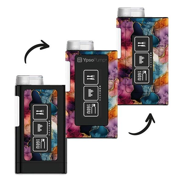 Diasticker® Mylife Ypsopump Sticker 'Colorful Smoke' 1 St