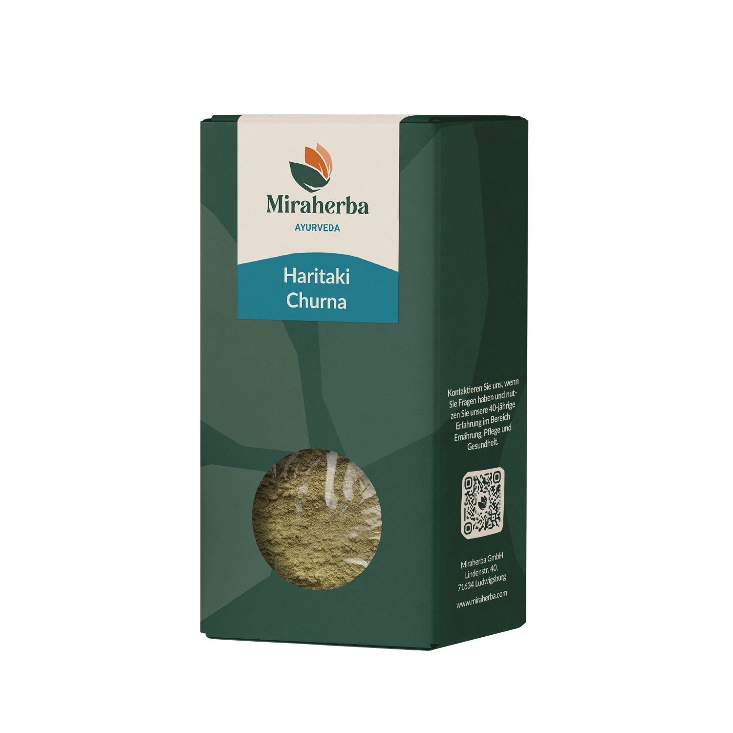 Miraherba - Bio Haritaki Churna, Ayurvedisches Pulver 100 g