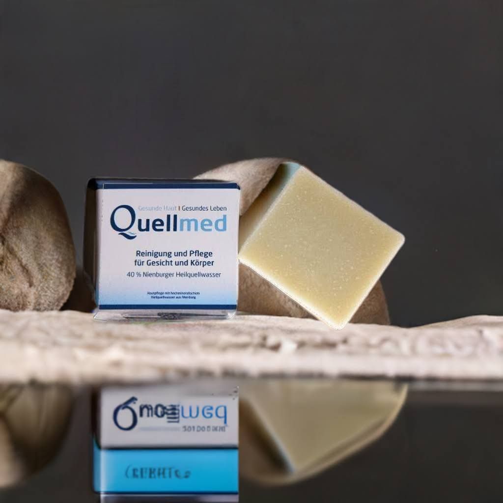 Quellmed Reinigung & Pflege 100 g – Sanfte 2-in-1 Pflege für Gesicht & Körper