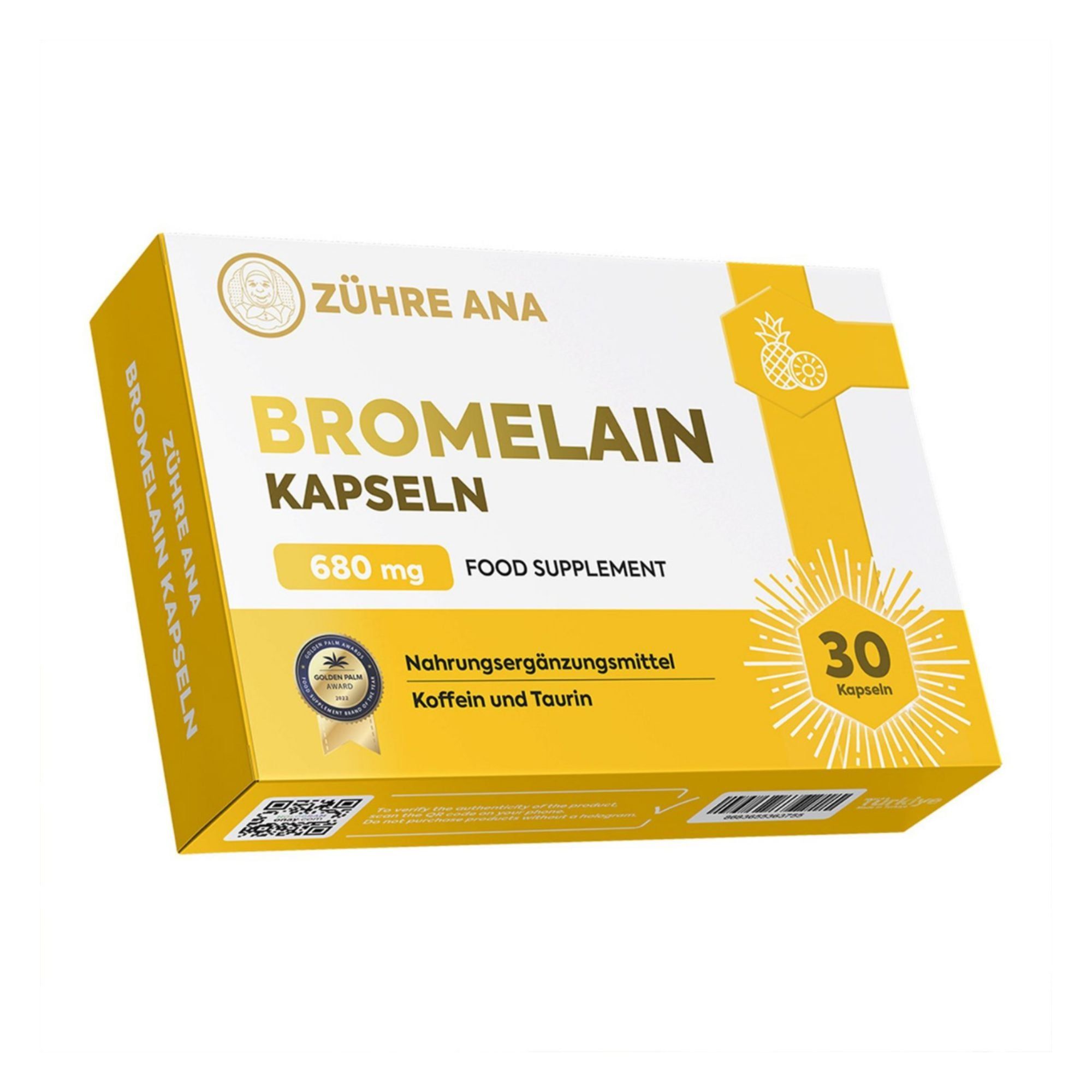 Zühre Ana | Bromelain Kapseln 0,02 kg