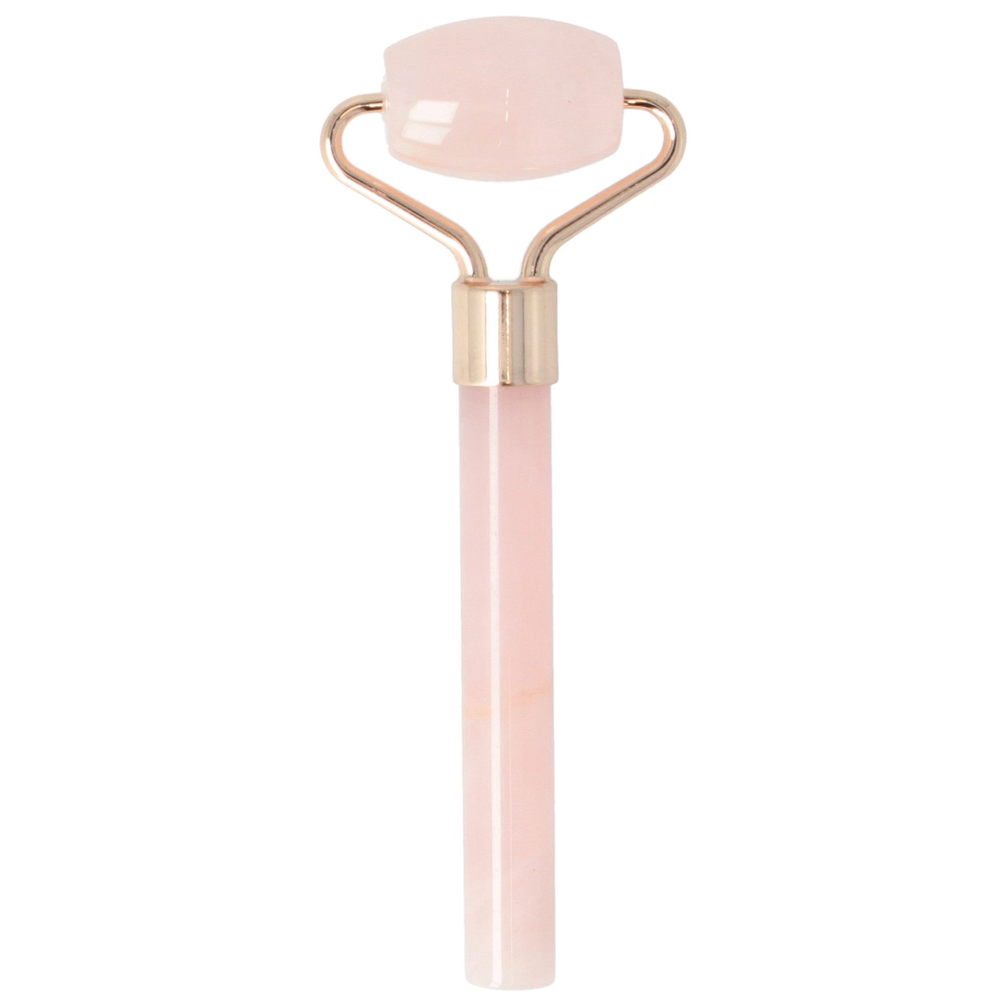 Parsa Beauty Lov.u Mini Rosenquarzroller kompakte Gesichtspflege 1 St