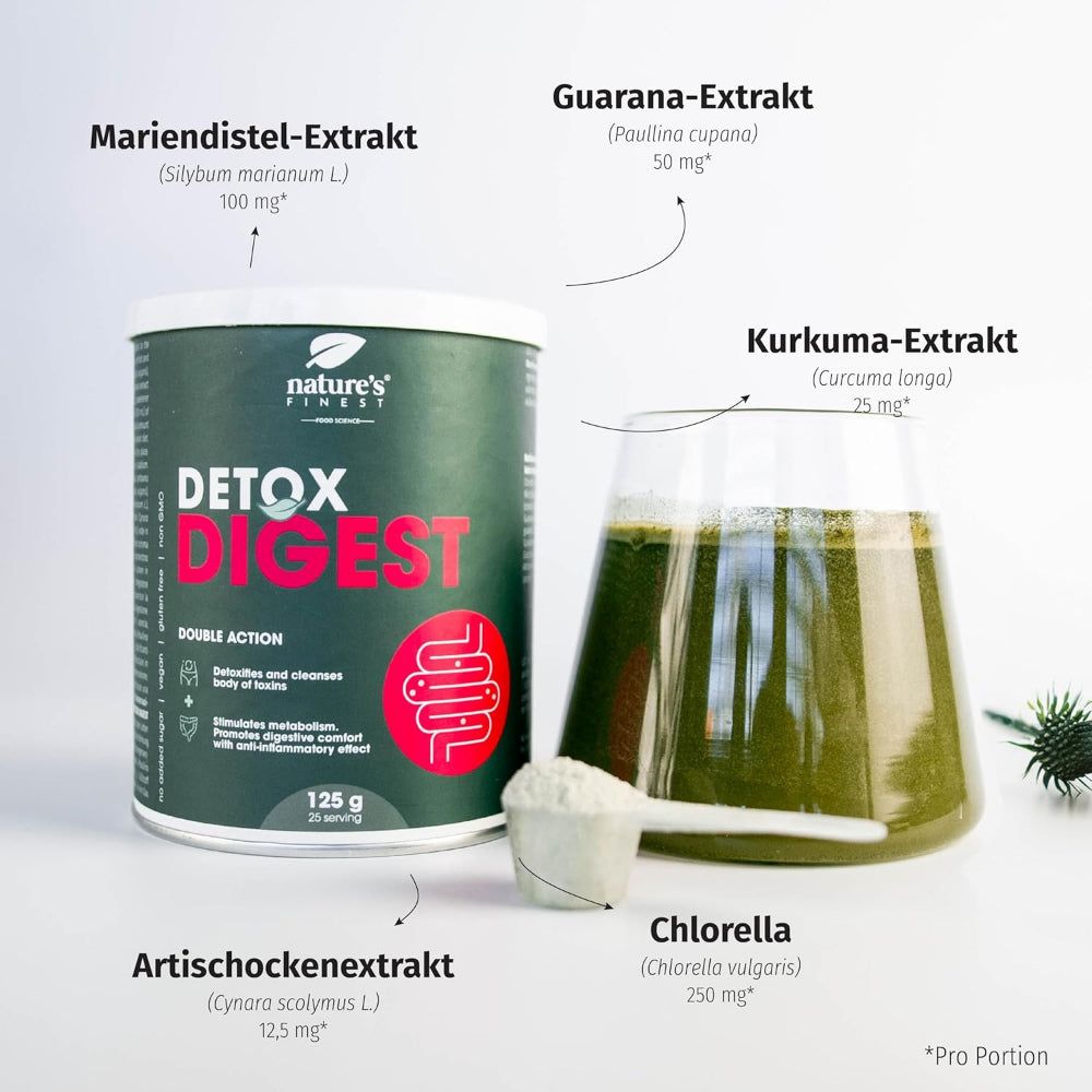 Nature's Finest Detox Digest - entgiften die Verdauung