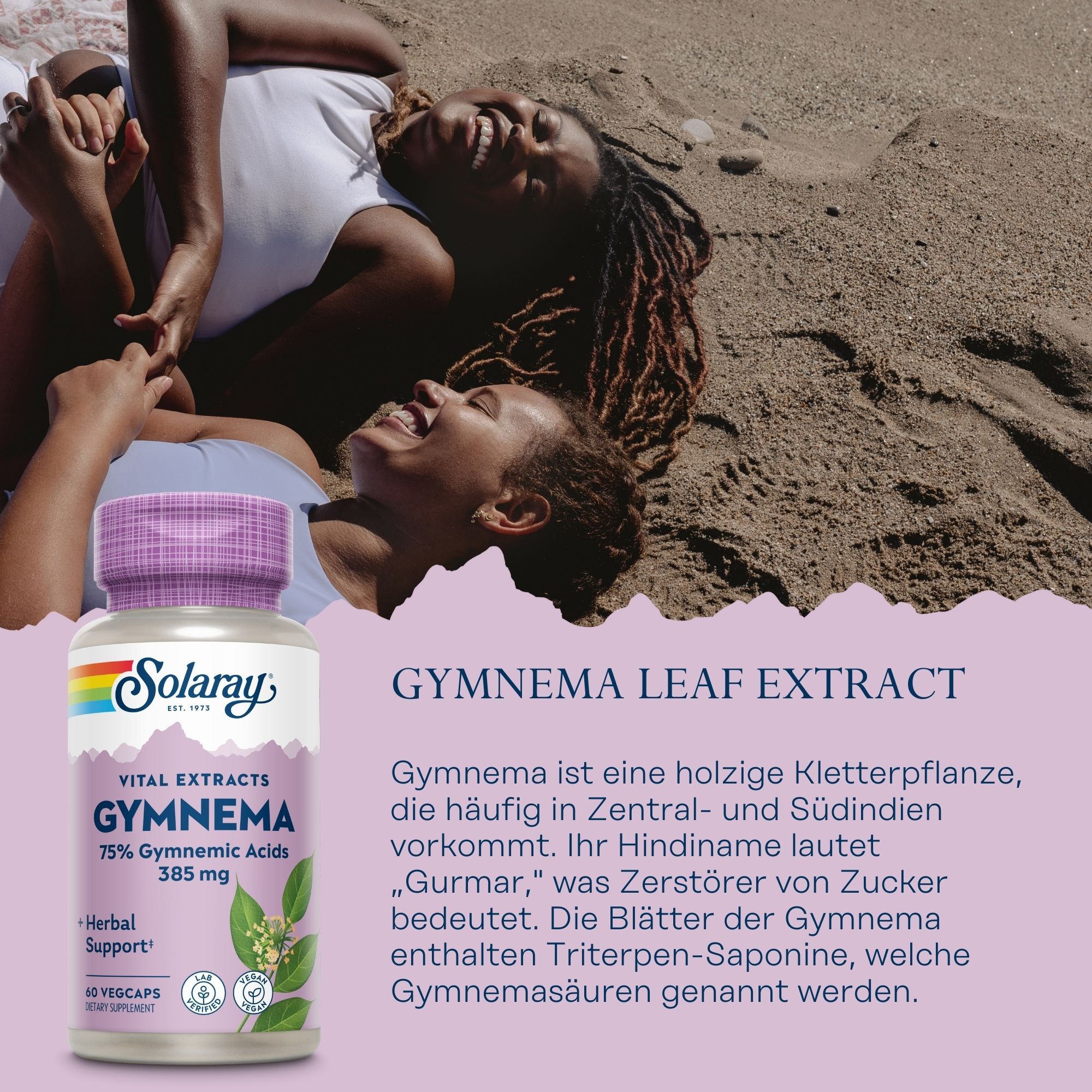 Solaray Gymnema leaf Extrakt 385 mg