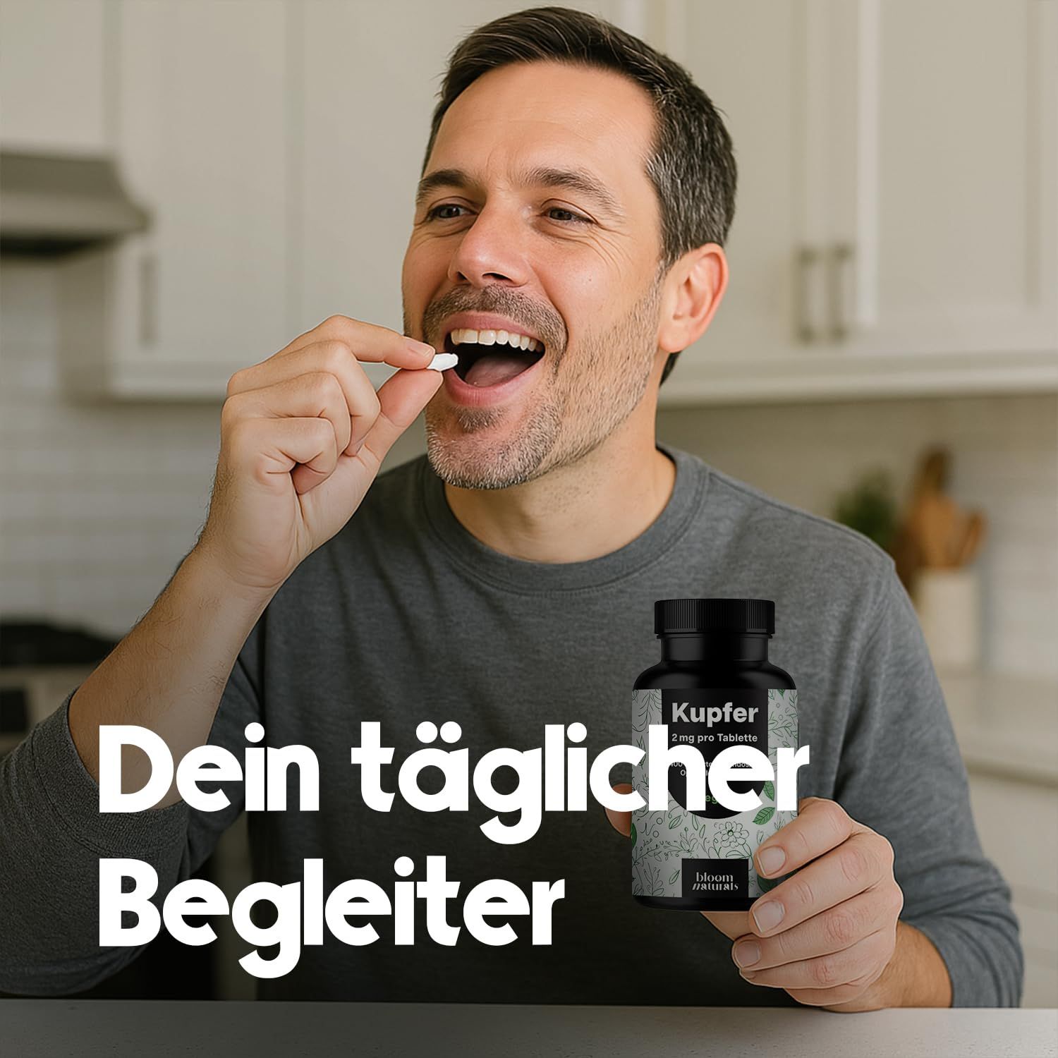 Bloom Naturals Kupfer Tabletten 2 mg