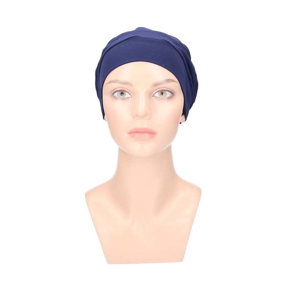 Turban Thula von Turbane - designs by Lofty in Marineblue