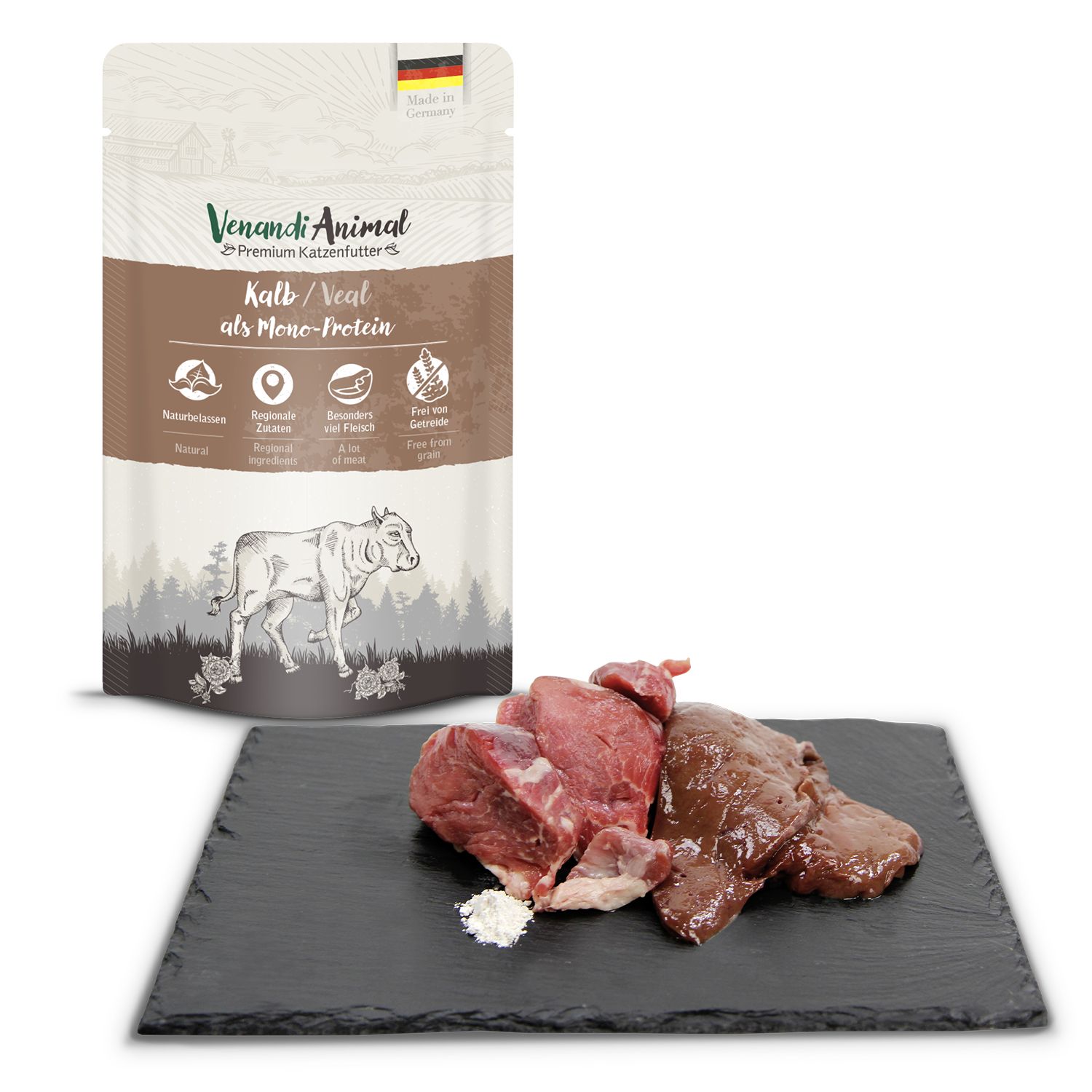 Venandi Animal - Kalb als Monoprotein