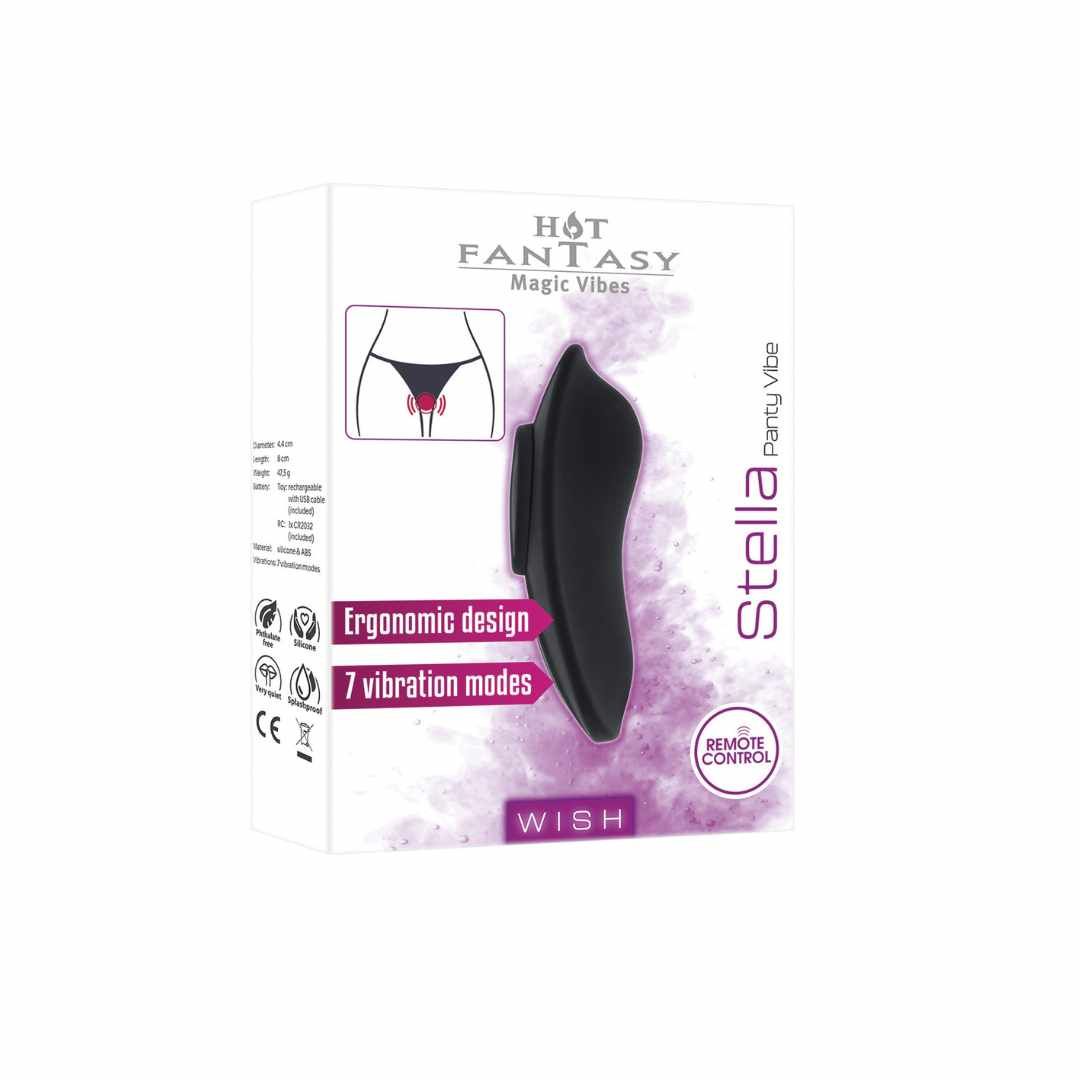 Slipvibrator „Stella“ mit Fernbedienung | Hot Fantasy