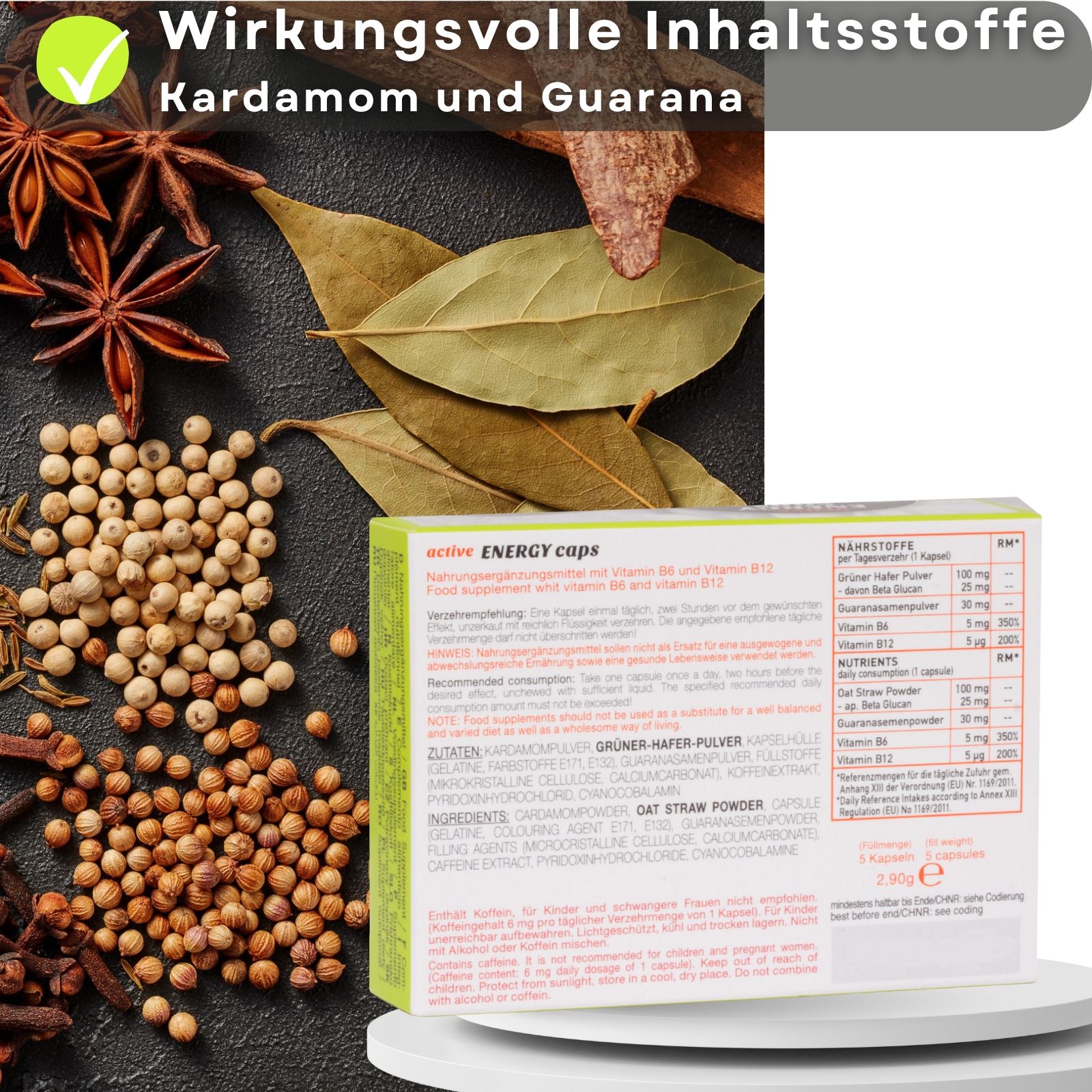 Ero - Active Energy Caps Libido 5 stk