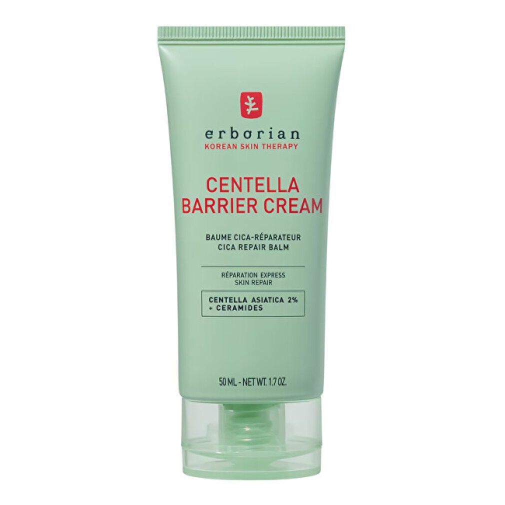 Erborian Centella Barrier Cream Tube mit 50ml Inhalt.