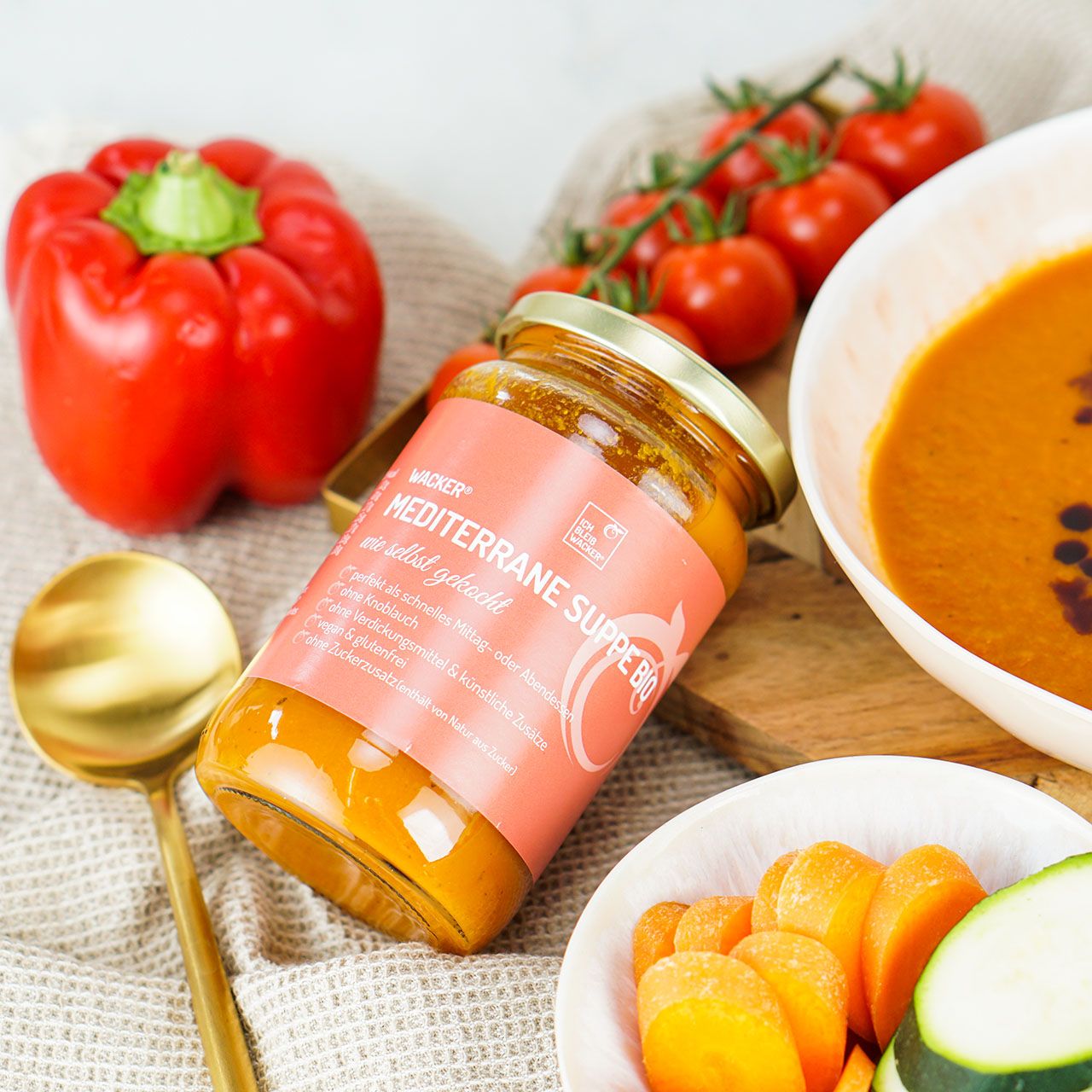Wacker Mediterrane Suppe Bio