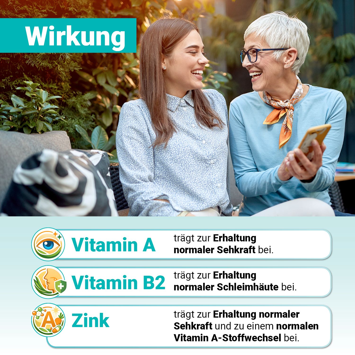 Augenvitamine Lutein Zeaxanthin Kapseln - Vitamin A - Augenstark Vital Komplex hochdosiert DocVital®