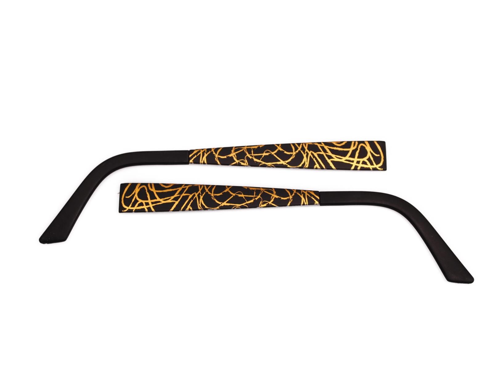 Eye Max Wechselbügel 5484.03 schwarz/ gold Schnörkel