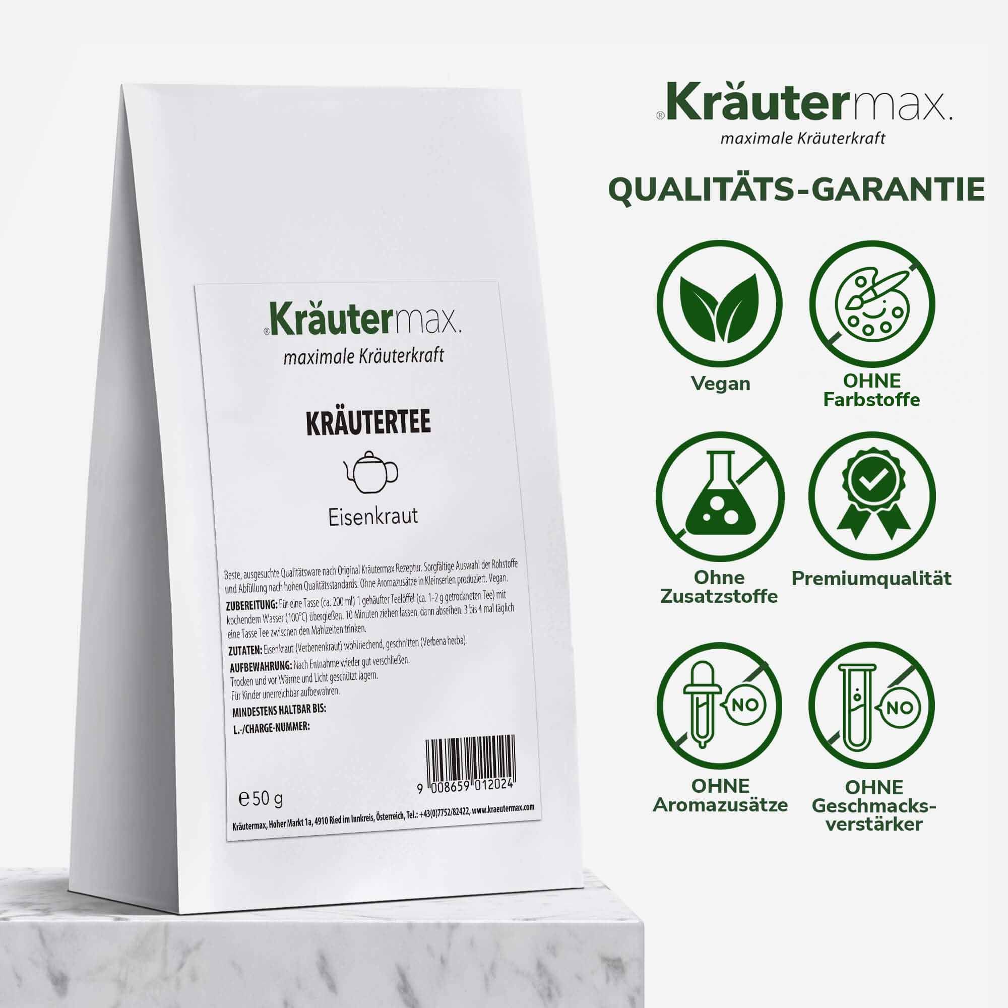 Kräutermax Eisenkraut Tee