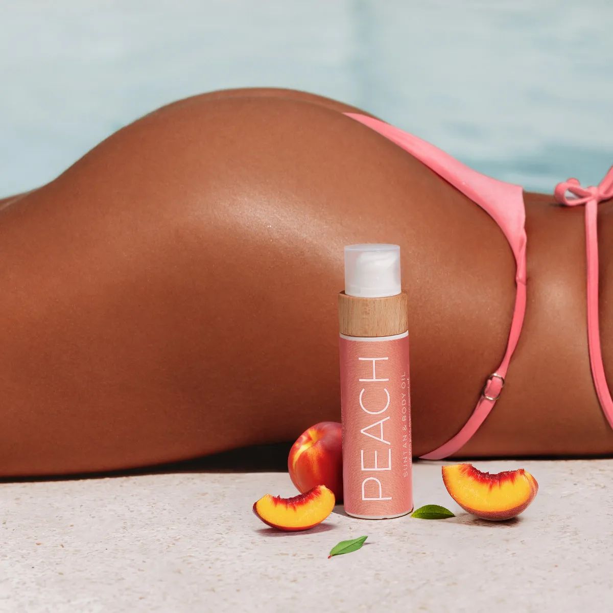 COCOSOLIS PEACH Pflege- und Bräunungsöl ohne SPF